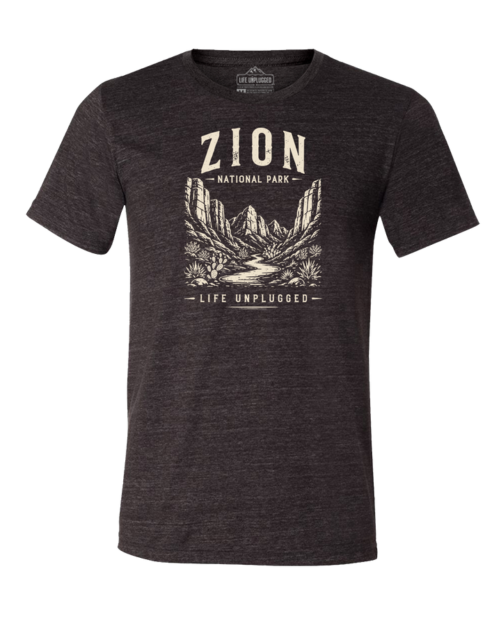 ZION NATIONAL PARK Triblend T-Shirt