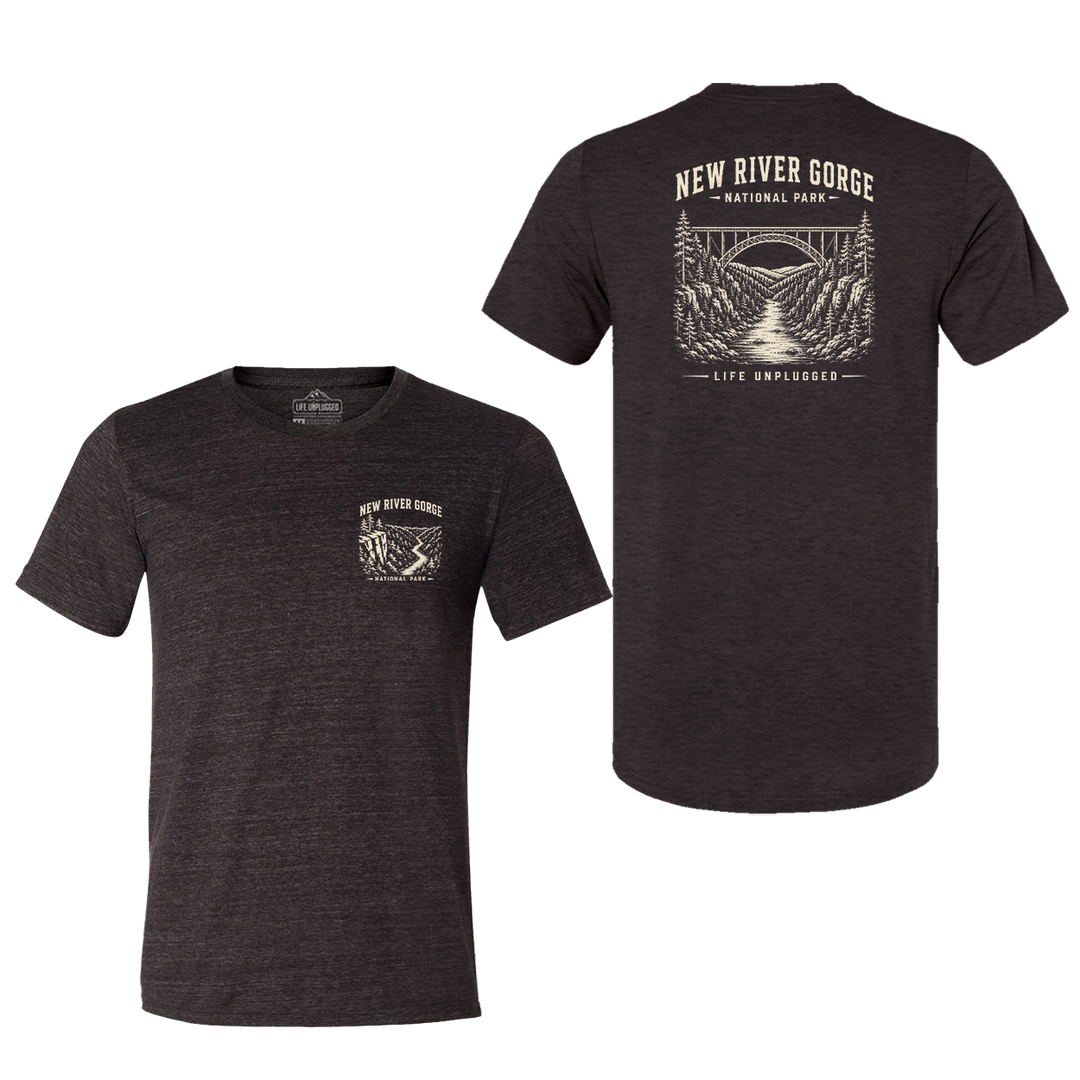 NEW RIVER GORGE NATIONAL PARK Triblend T-Shirt