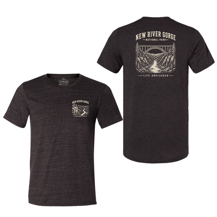 NEW RIVER GORGE NATIONAL PARK Triblend T-Shirt