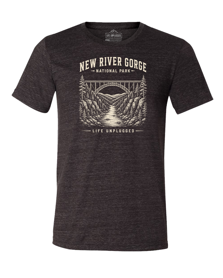 NEW RIVER GORGE NATIONAL PARK Triblend T-Shirt