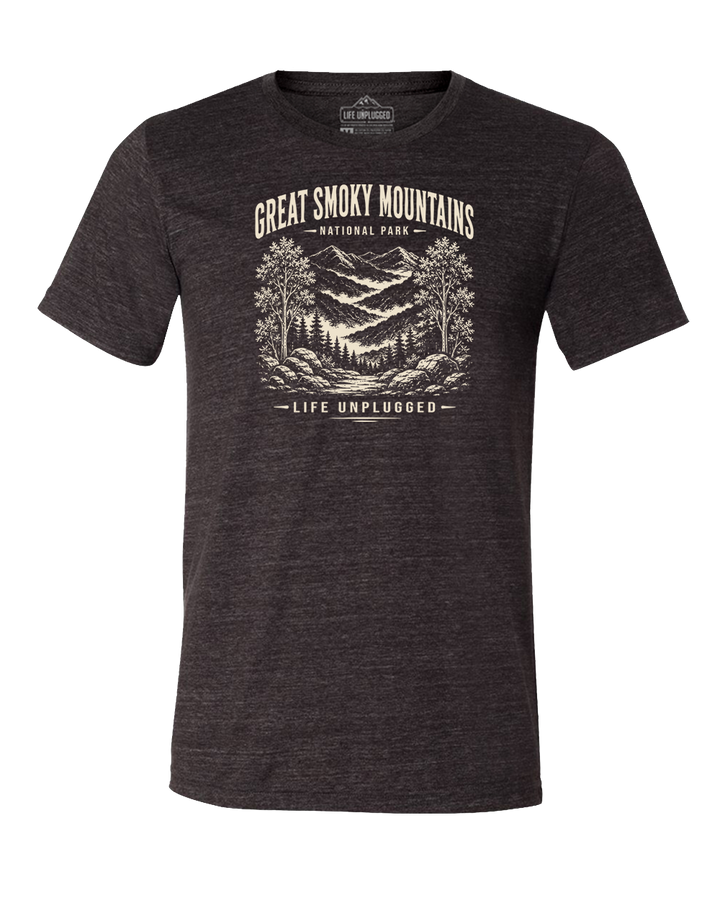 GREAT SMOKY MOUNTAIN NATIONAL PARK Triblend T-Shirt