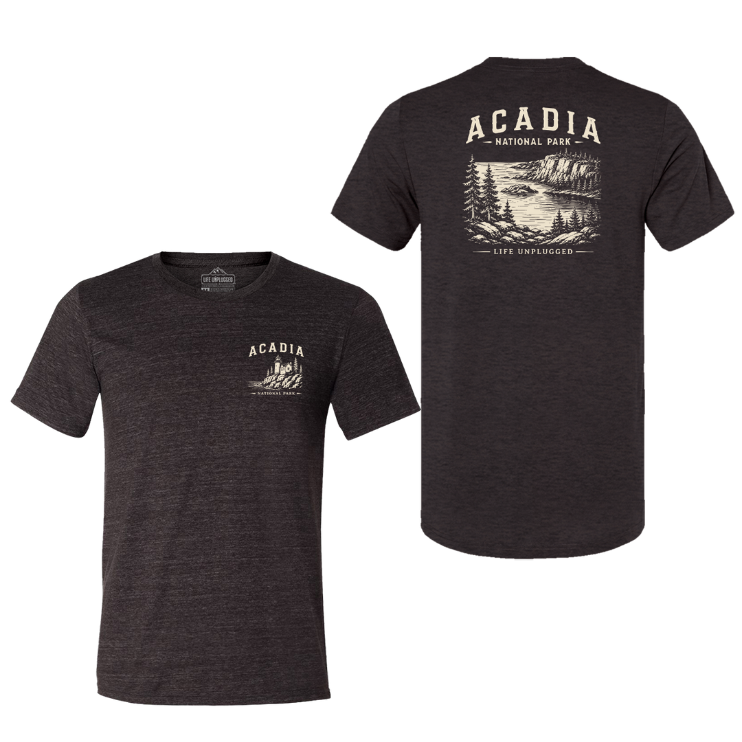 ACADIA NATIONAL PARK Triblend T-Shirt