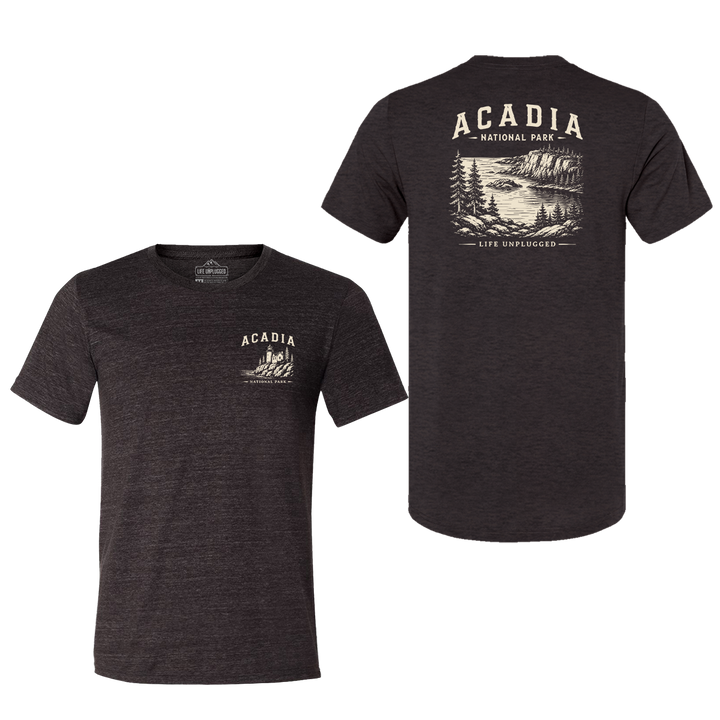 ACADIA NATIONAL PARK Triblend T-Shirt