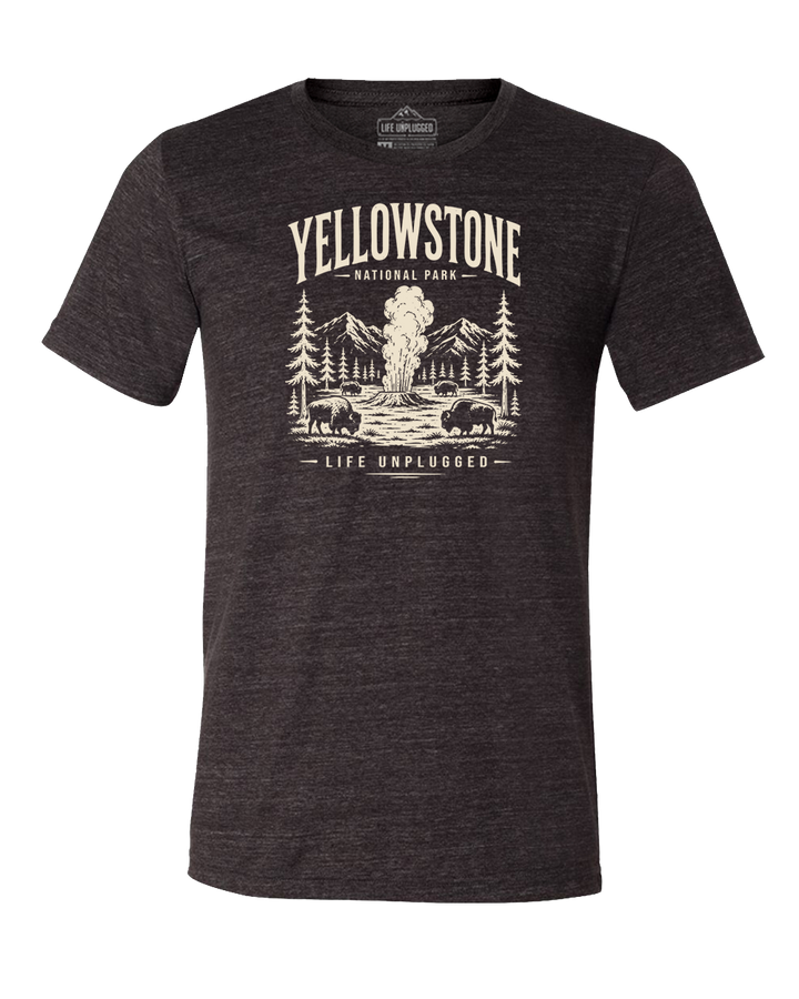 YELLOWSTONE NATIONAL PARK Triblend T-Shirt