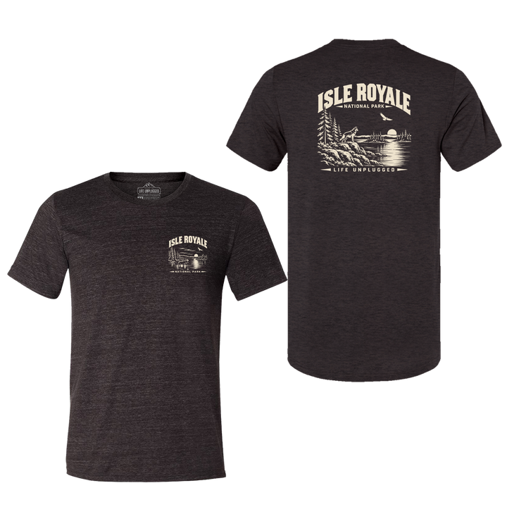 ISLE ROYALE NATIONAL PARK Triblend T-Shirt