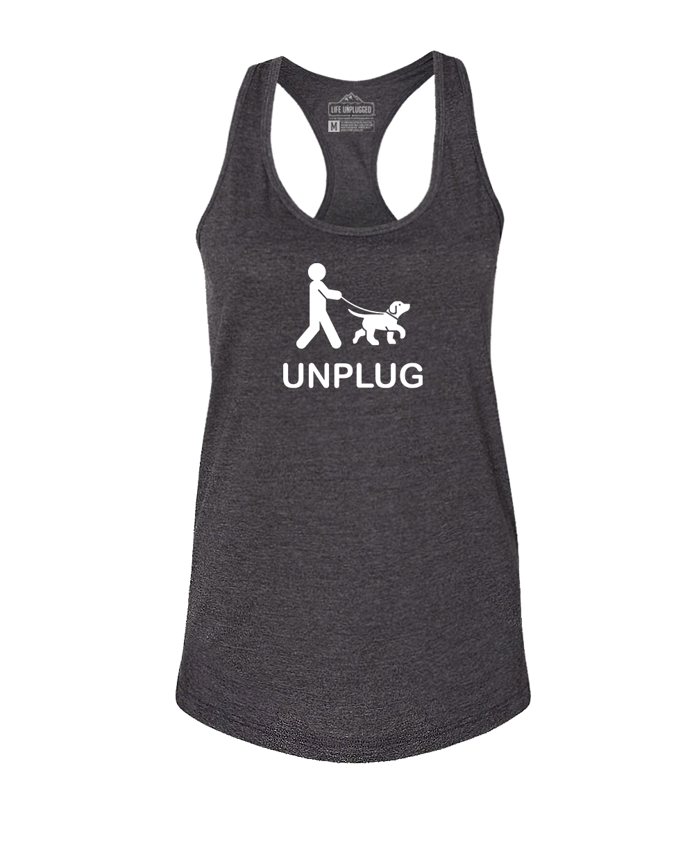 Dog Walking Women's Racerback Tank Top