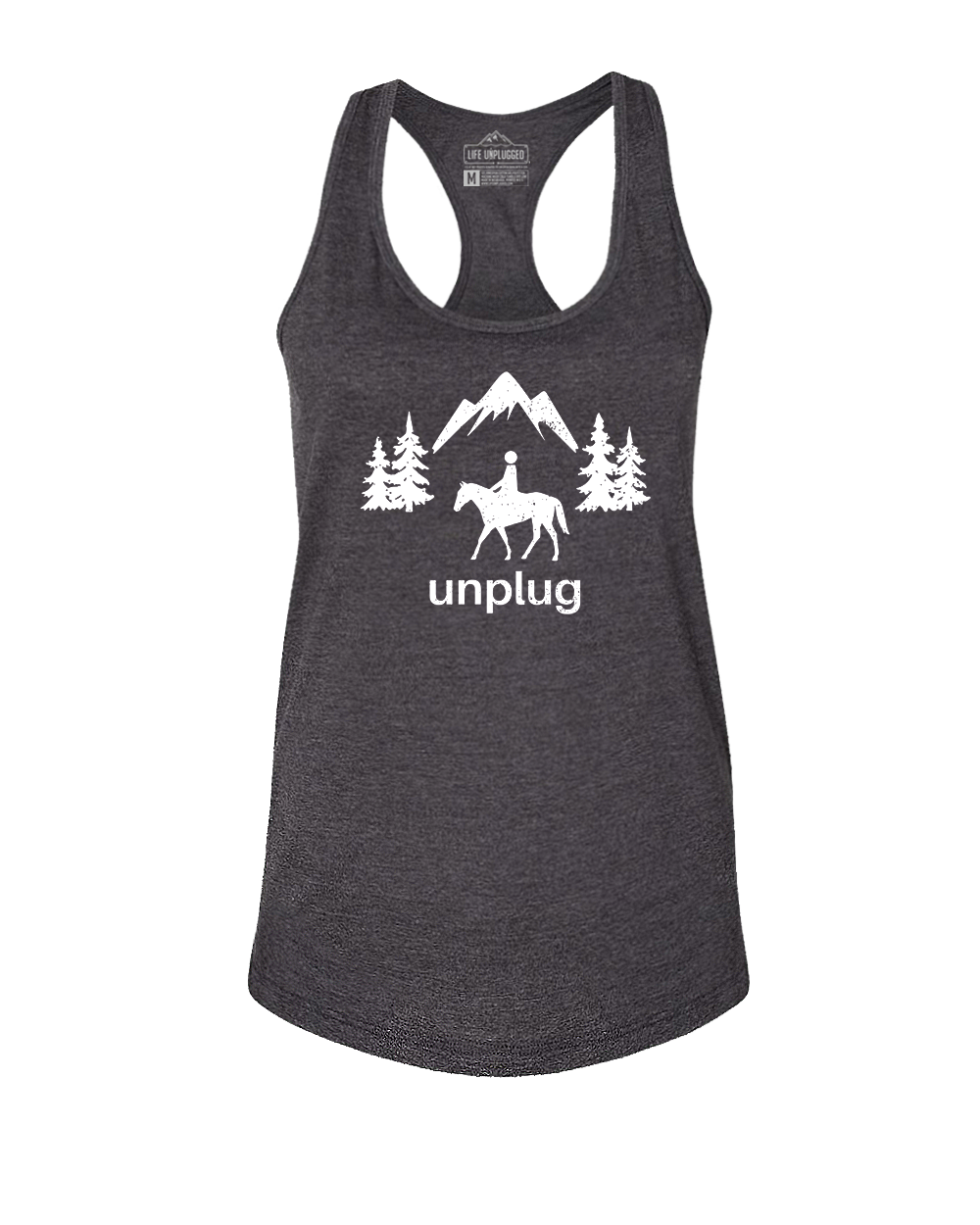 Horseback Riding Women's Racerback Tank Top