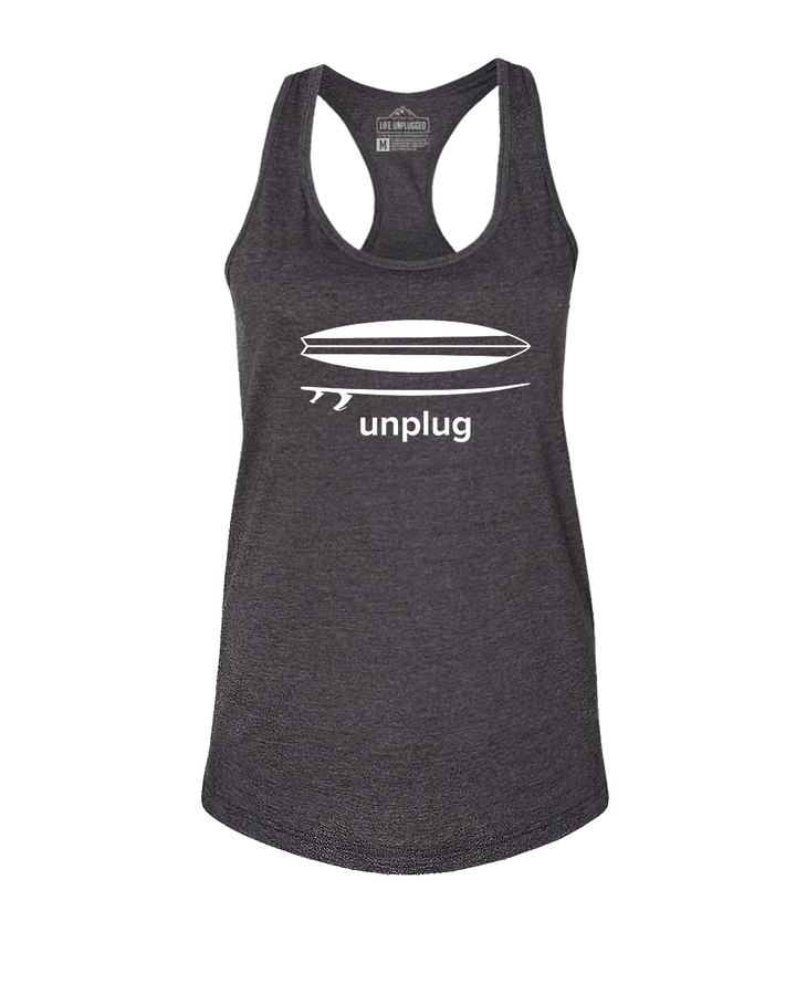Surfing Women's Racerback Tank Top