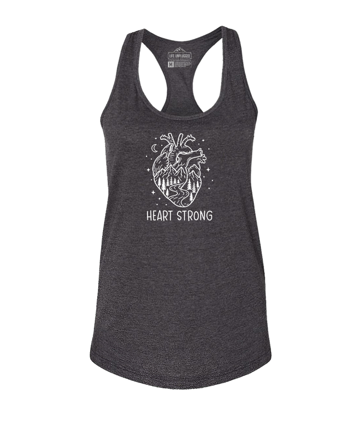 HEART STRONG Women's Racerback Tank Top