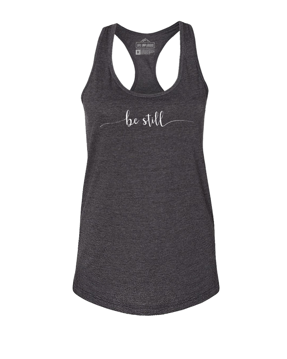 Be Still Women's Racerback Tank Top