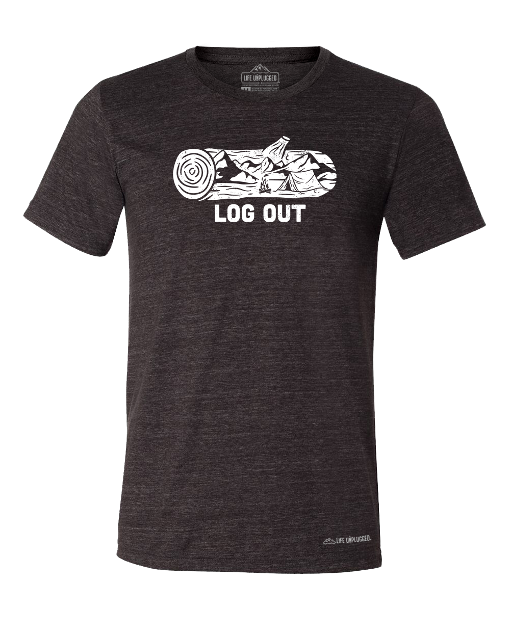 Logout Log Premium Triblend T-Shirt
