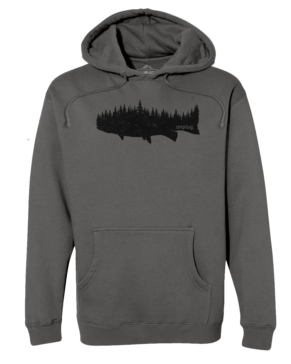 TROUT IN THE TREES Premium Heavyweight Hooded Sweatshirt