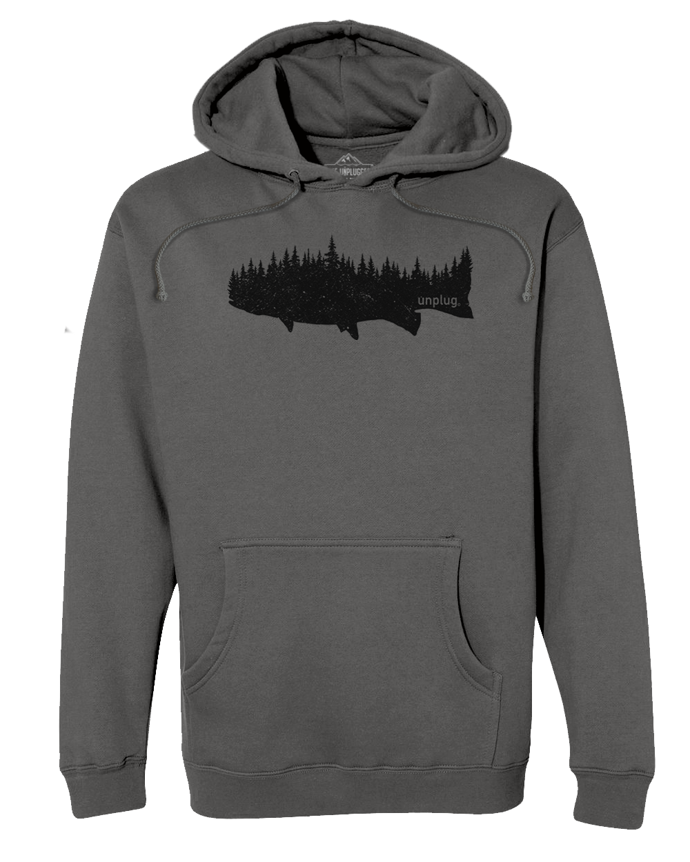 TROUT IN THE TREES Heavyweight Hoodie