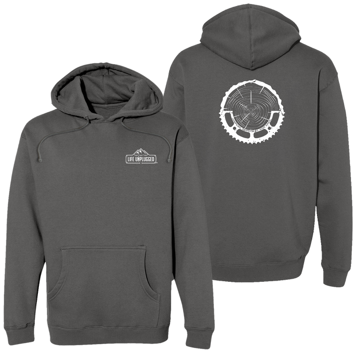 Tree Rings Chainring Heavyweight Hoodie