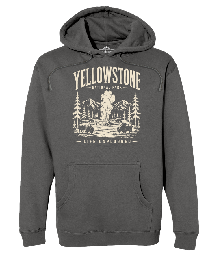 YELLOWSTONE NATIONAL PARK Heavyweight Hoodie