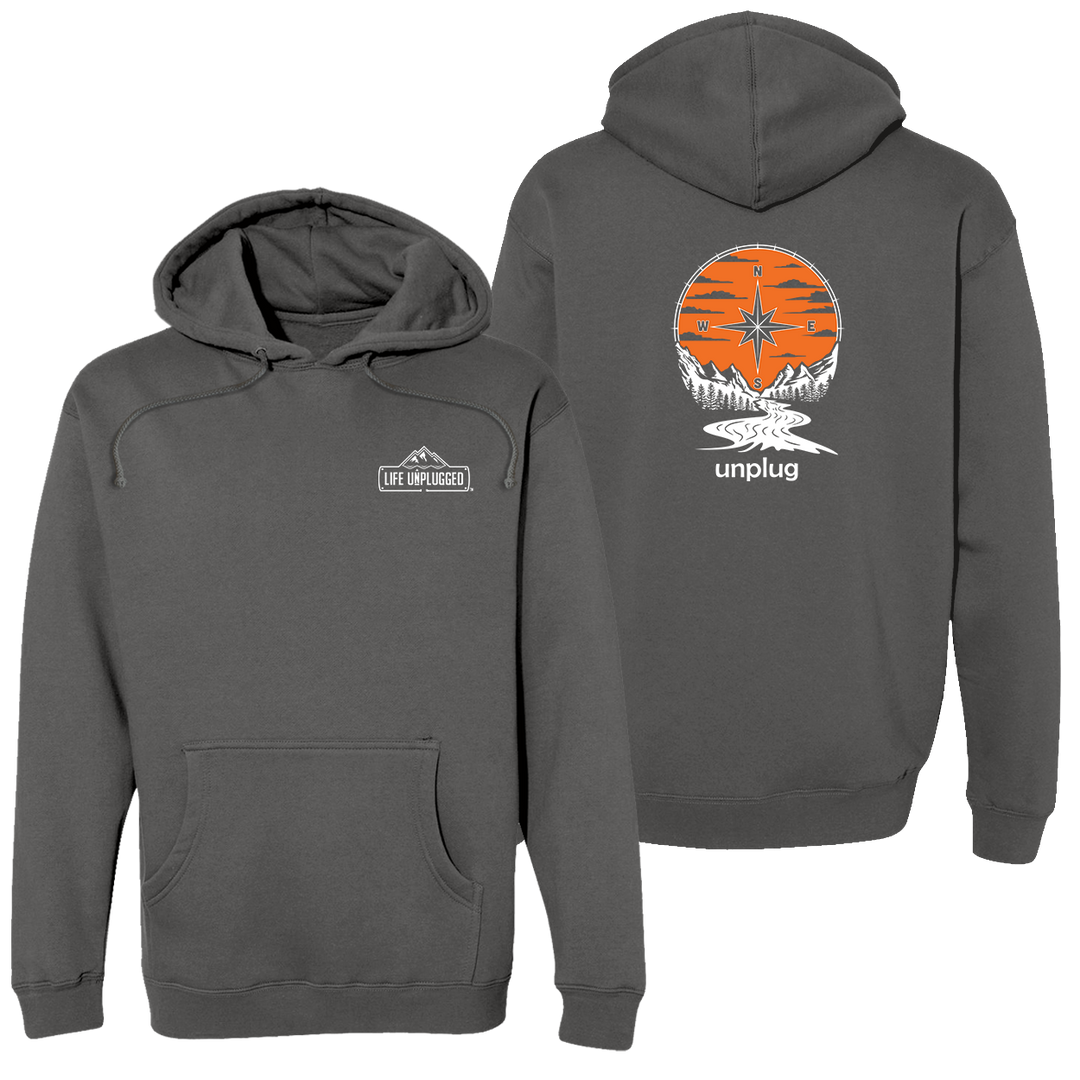 Compass Sunset Heavyweight Hoodie