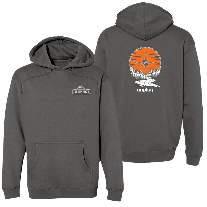 Compass Sunset Heavyweight Hoodie