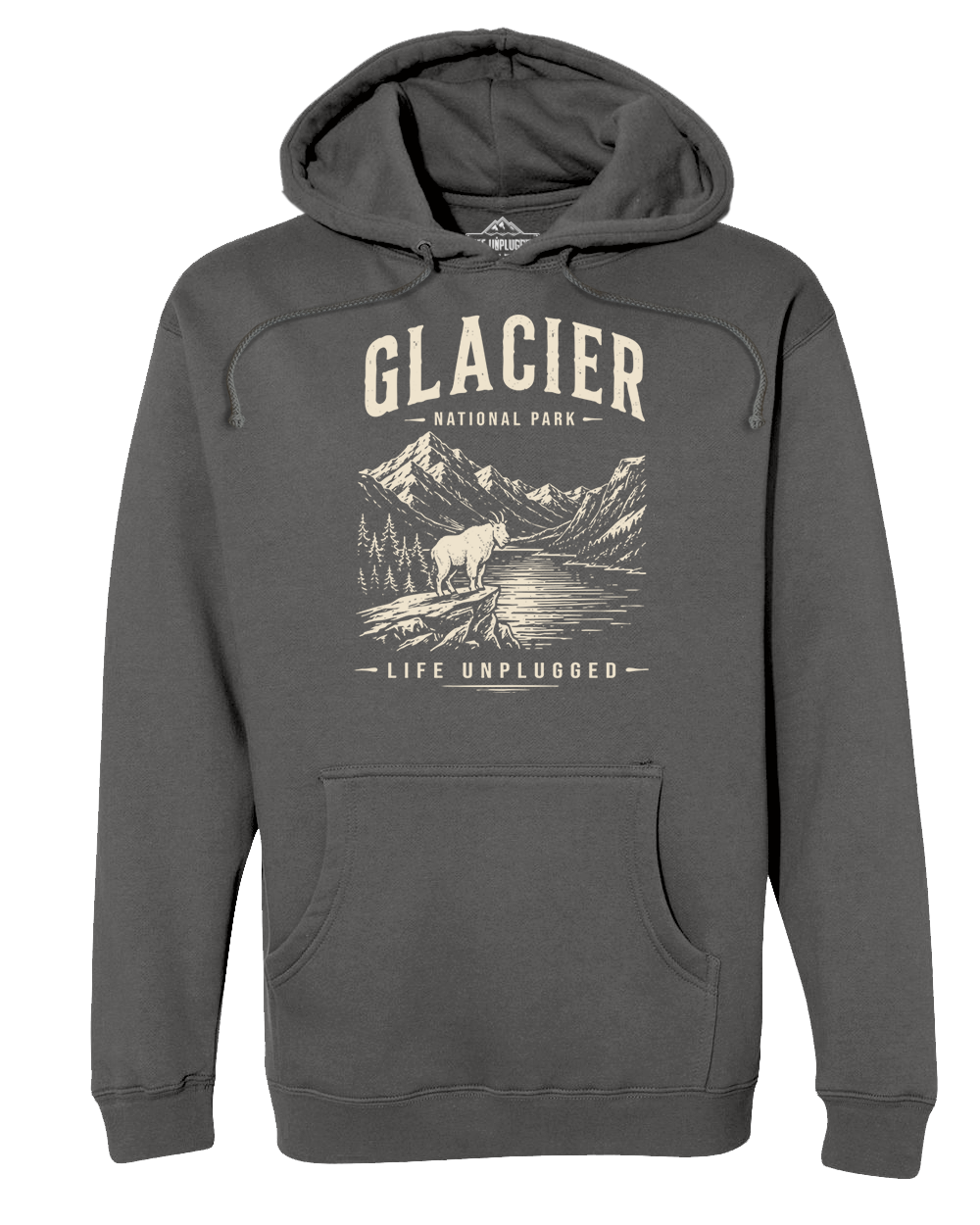 GLACIER NATIONAL PARK Heavyweight Hoodie