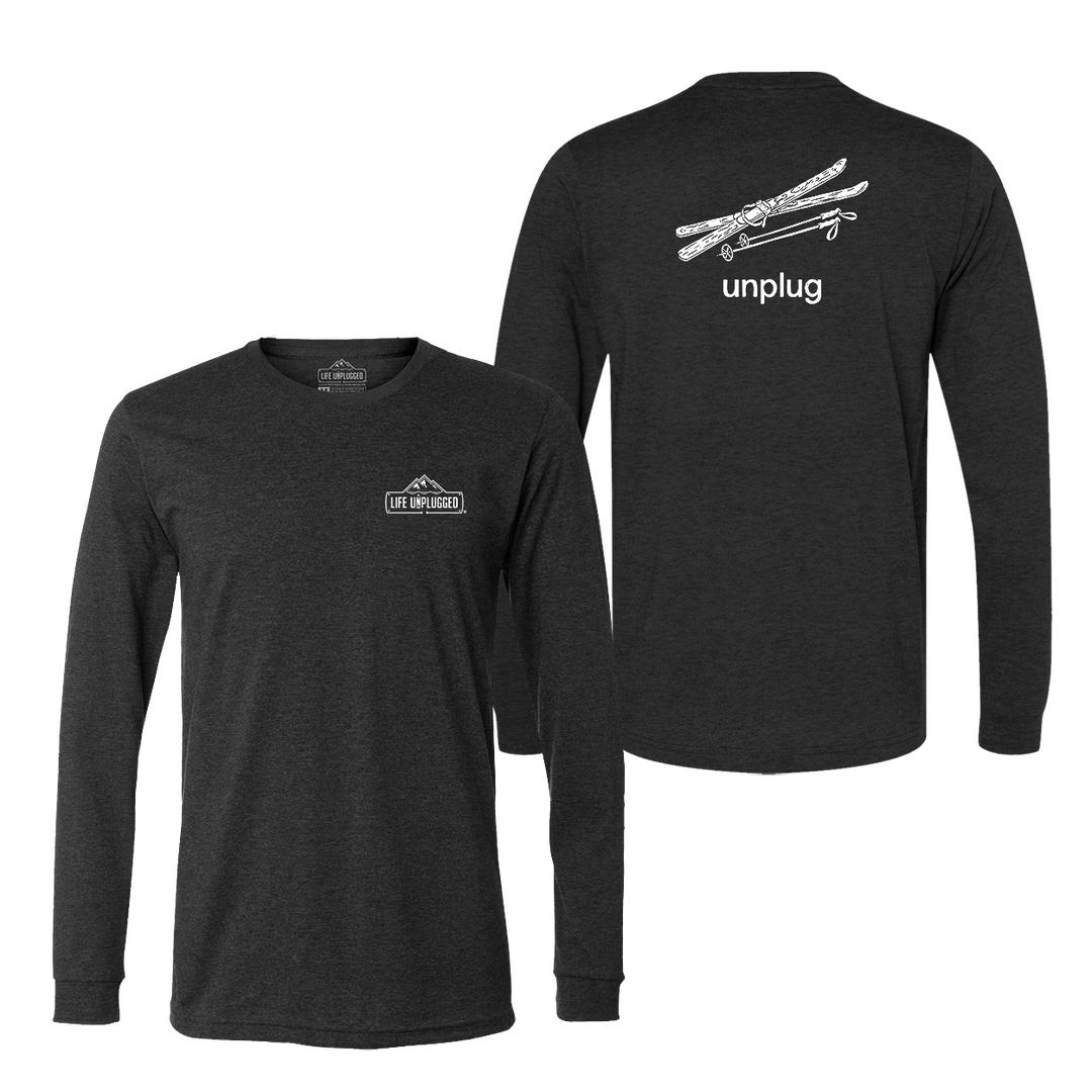 VINTAGE SKIS Long Sleeve T-Shirt