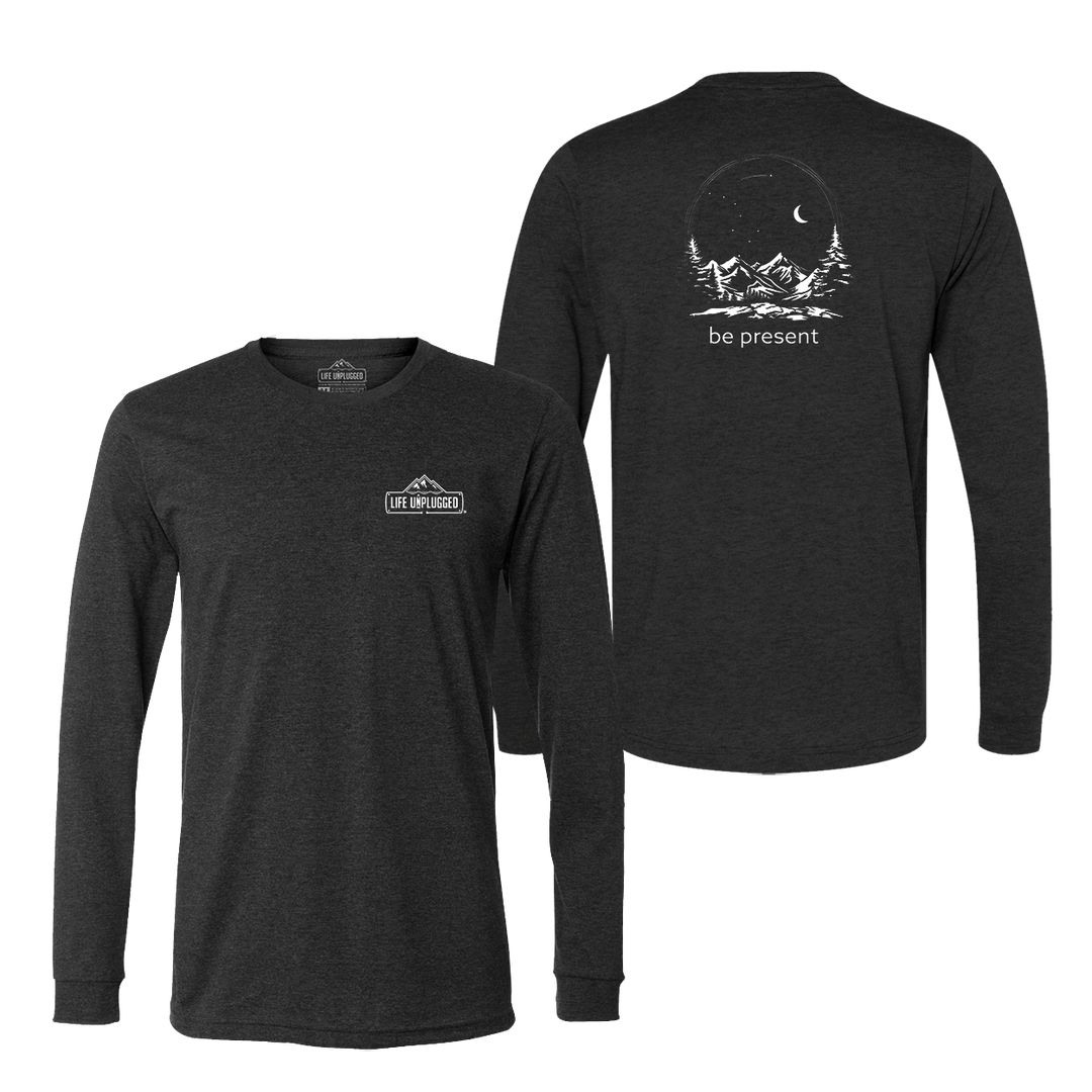 Starry Night Sky Long Sleeve T-Shirt