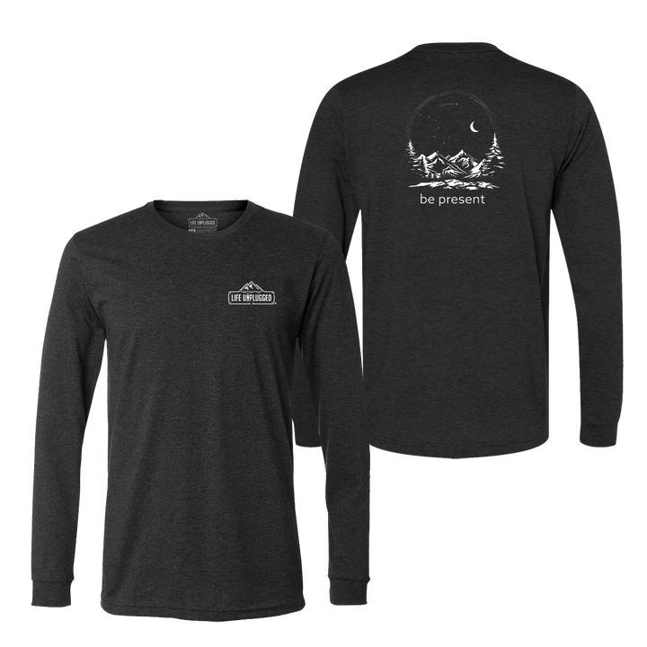 Starry Night Sky Long Sleeve T-Shirt