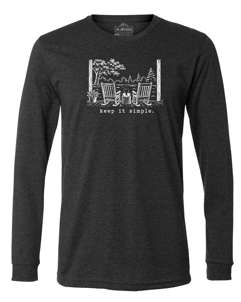 KEEP IT SIMPLE. Long Sleeve T-Shirt