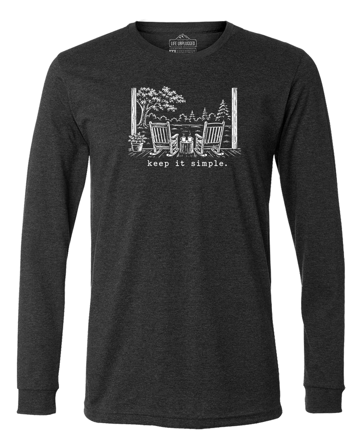 KEEP IT SIMPLE. Long Sleeve T-Shirt
