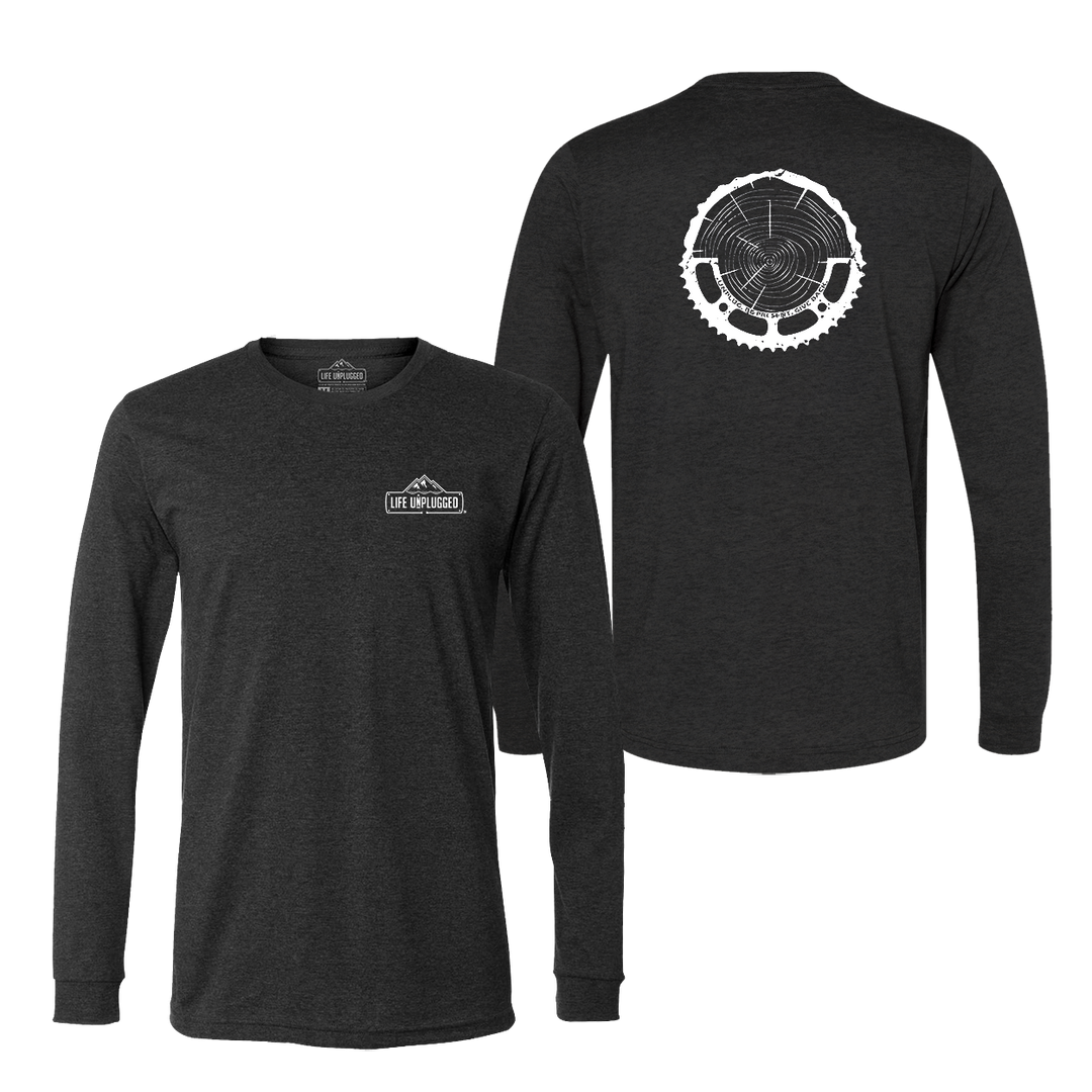 Tree Rings Chainring Long Sleeve T-Shirt