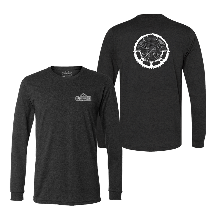 Tree Rings Chainring Long Sleeve T-Shirt