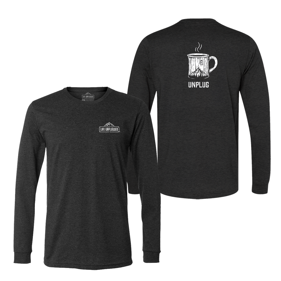 WOODEN COFFEE MUG Long Sleeve T-Shirt