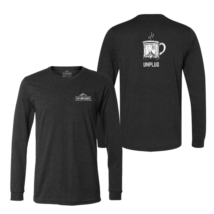 WOODEN COFFEE MUG Long Sleeve T-Shirt