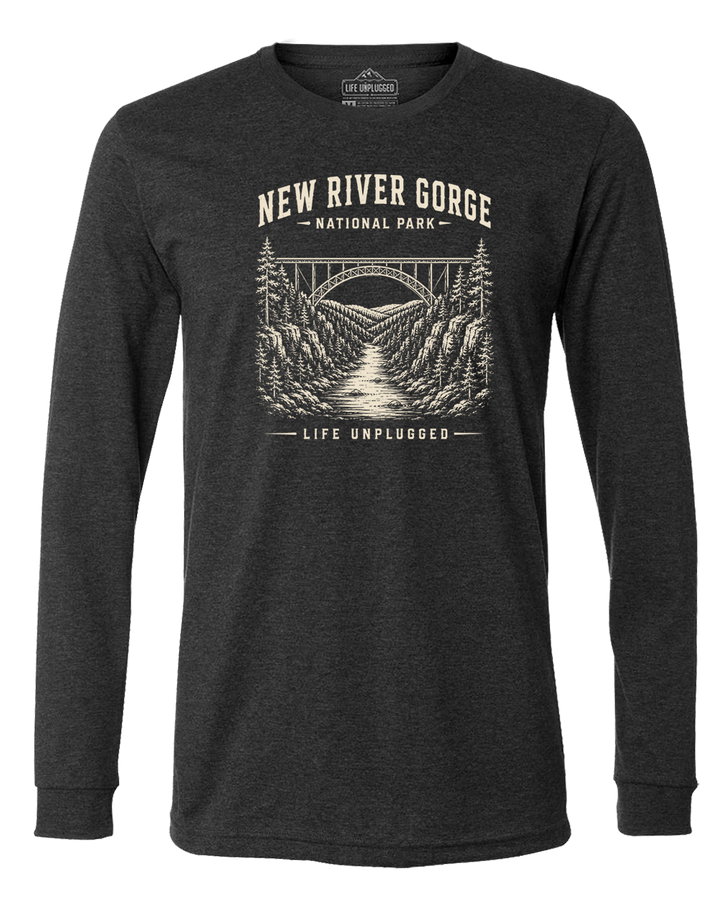 NEW RIVER GORGE NATIONAL PARK Long Sleeve T-Shirt