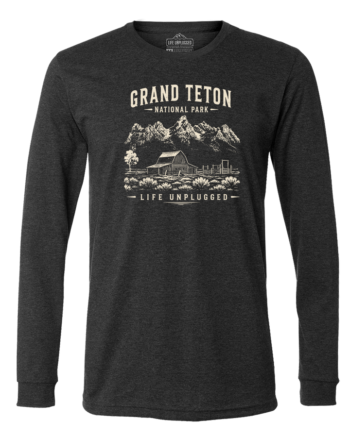 GRAND TETON NATIONAL PARK Long Sleeve T-Shirt