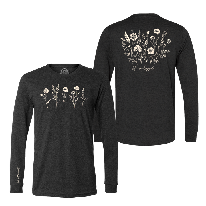 Live in the Moment Wildflower Long Sleeve T-Shirt