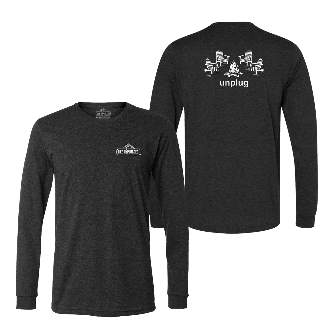 Campfire Chairs Long Sleeve T-Shirt