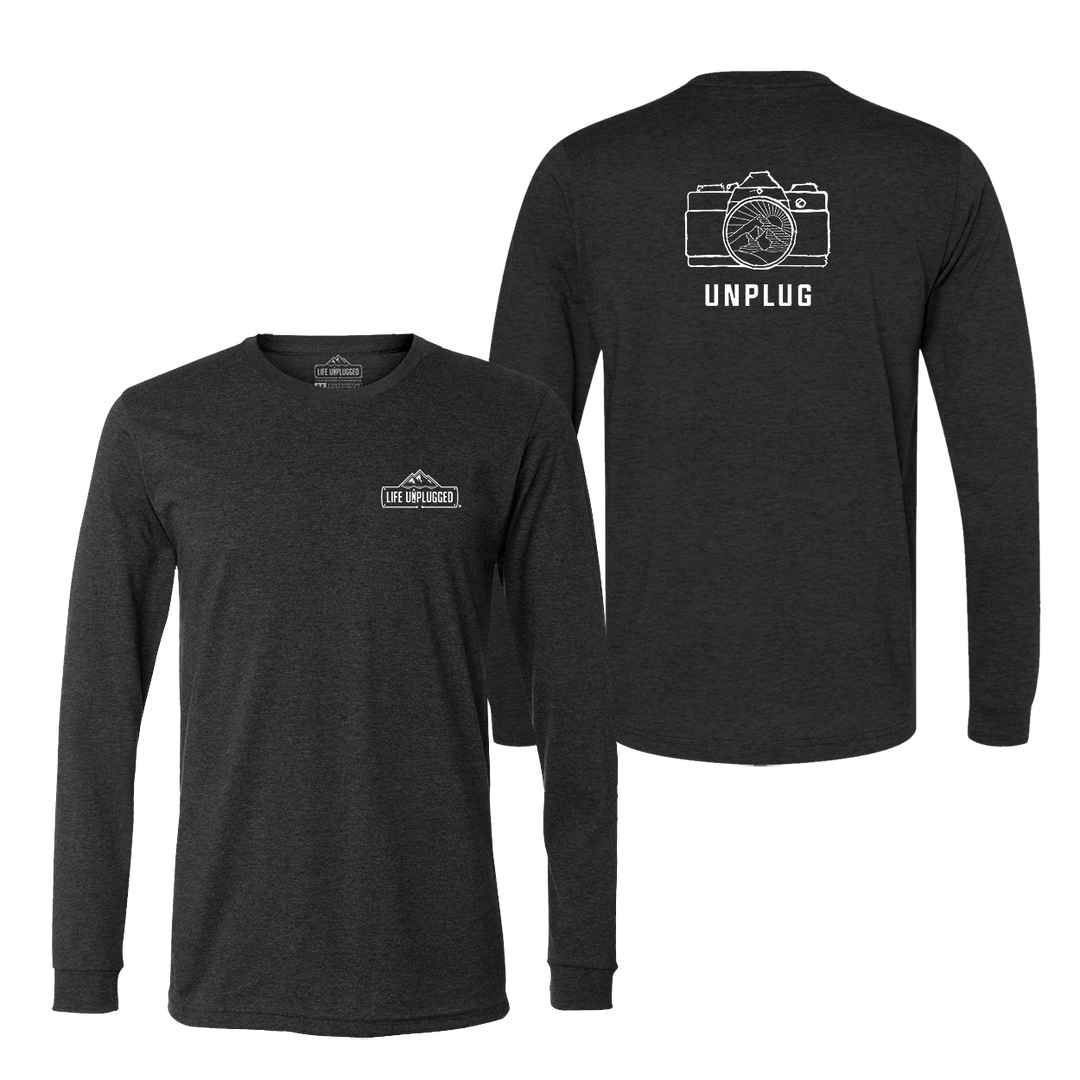 Camera Mountain Lens Long Sleeve T-Shirt
