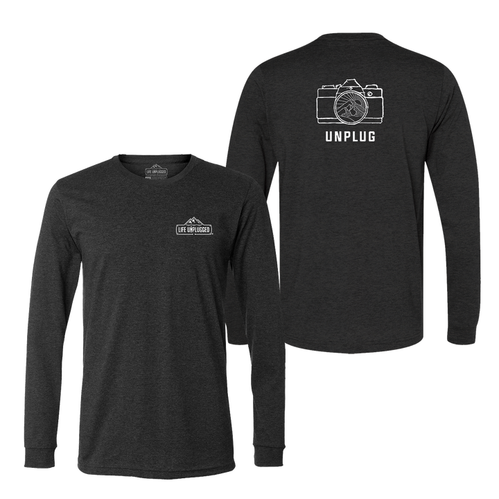 Camera Mountain Lens Long Sleeve T-Shirt