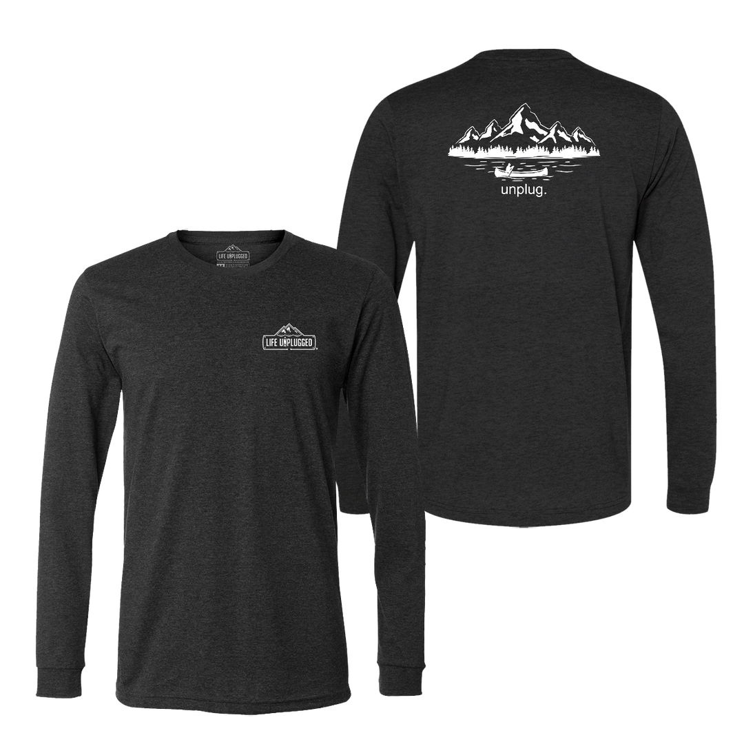 Canoeing in the Mountains Long Sleeve T-Shirt