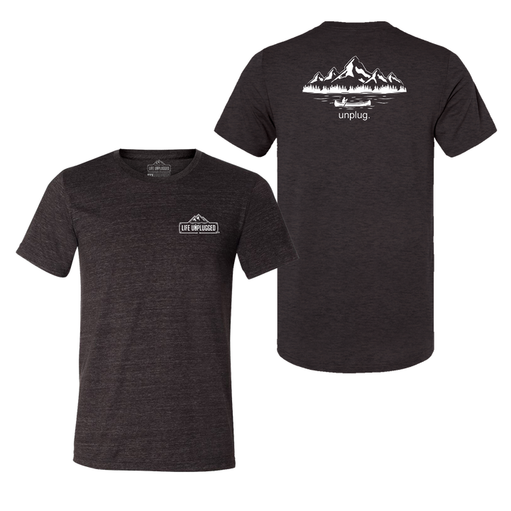 Canoeing in the Mountains Triblend T-Shirt