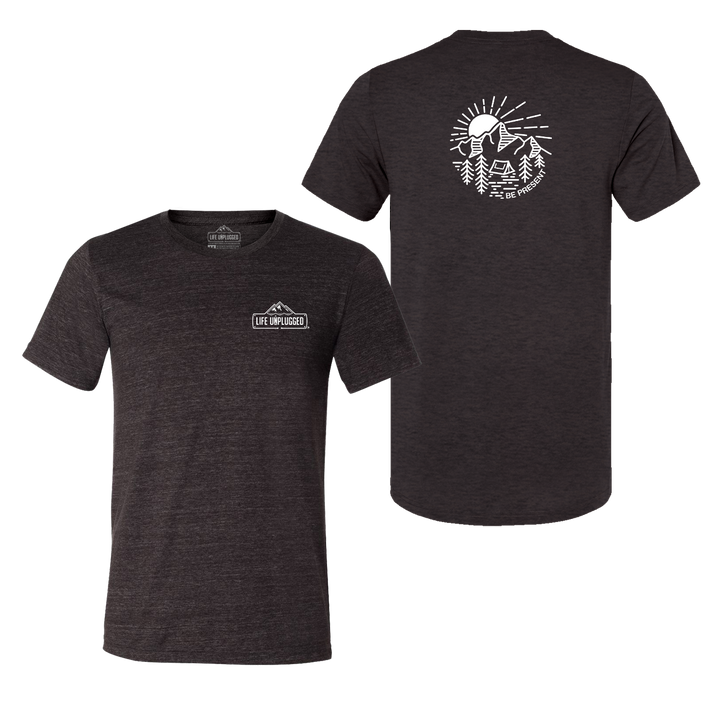 MOUNTAIN SUNSET Triblend T-Shirt