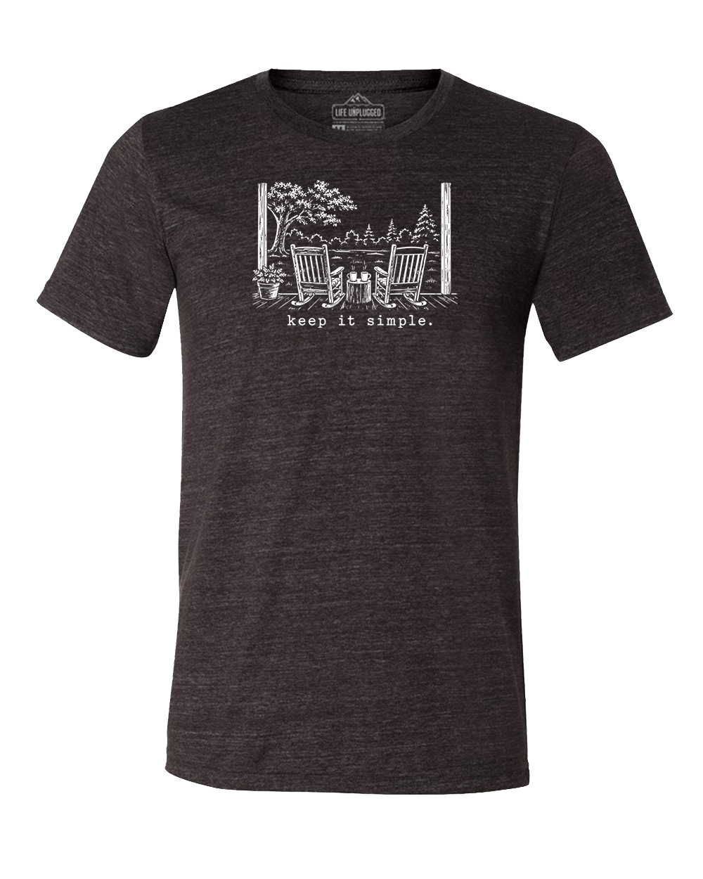 KEEP IT SIMPLE. Triblend T-Shirt