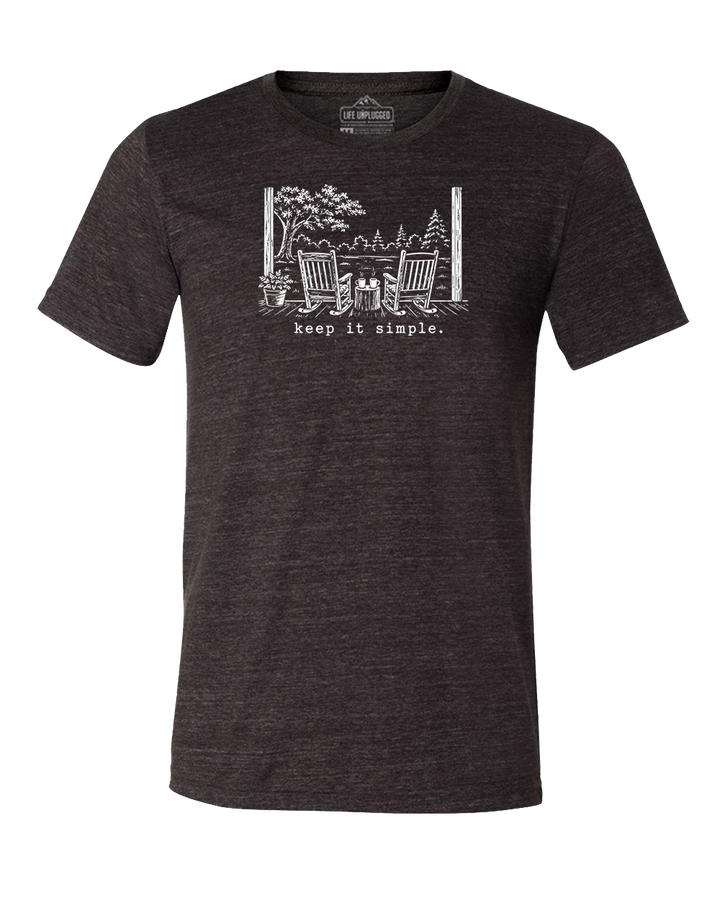 KEEP IT SIMPLE. Triblend T-Shirt