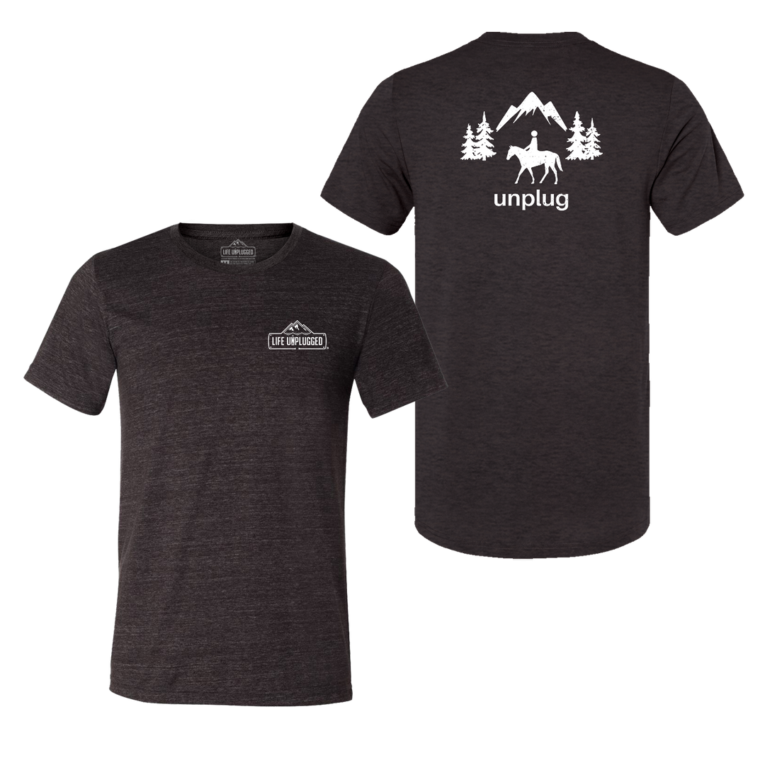 Horseback Riding Triblend T-Shirt