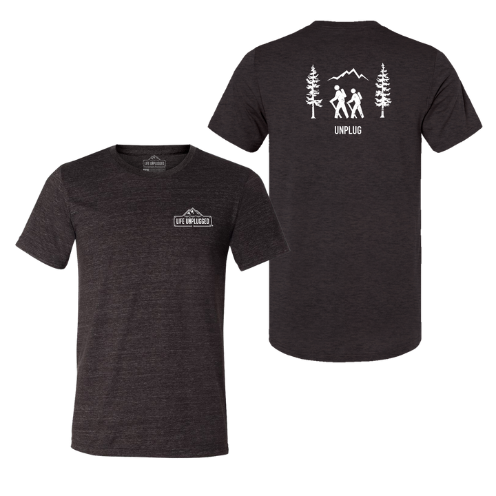 Hiking Scene Triblend T-Shirt