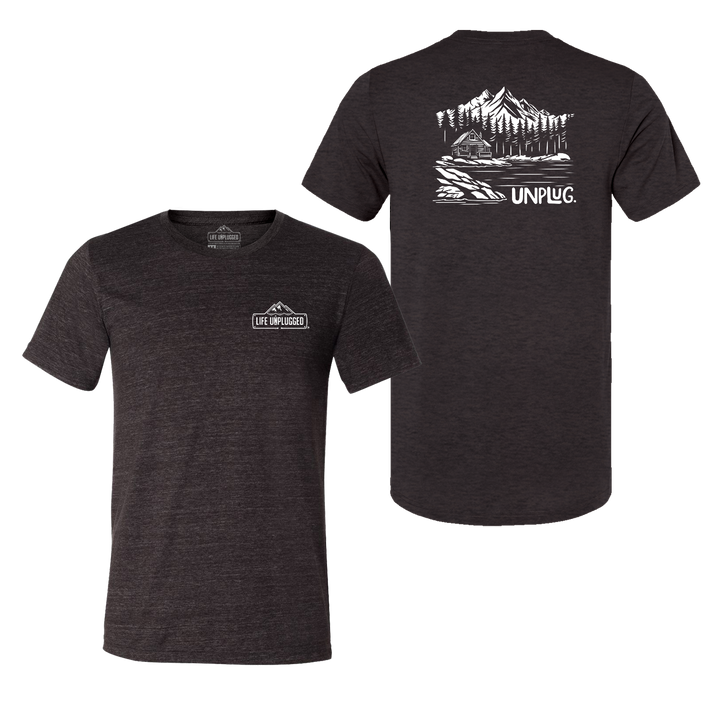 Cabin In the woods Triblend T-Shirt