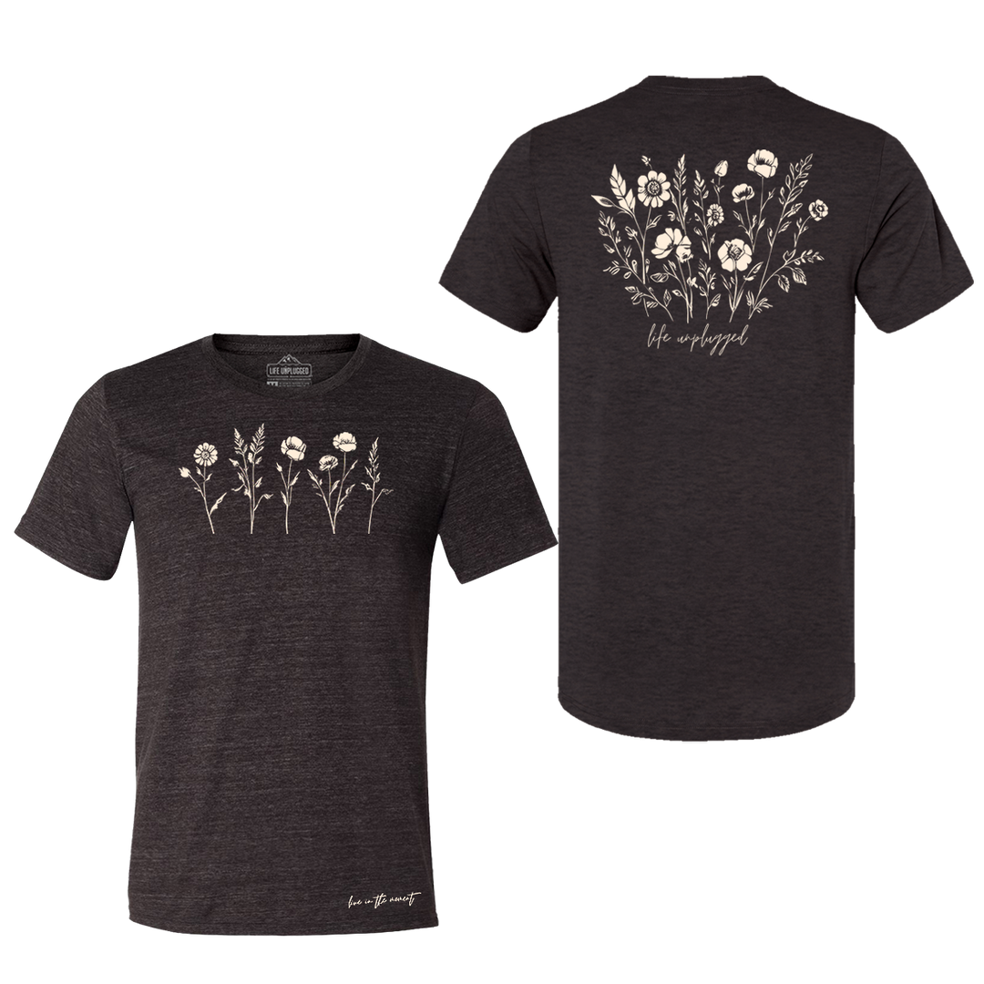 Live in the Moment Wildflower Triblend T-Shirt