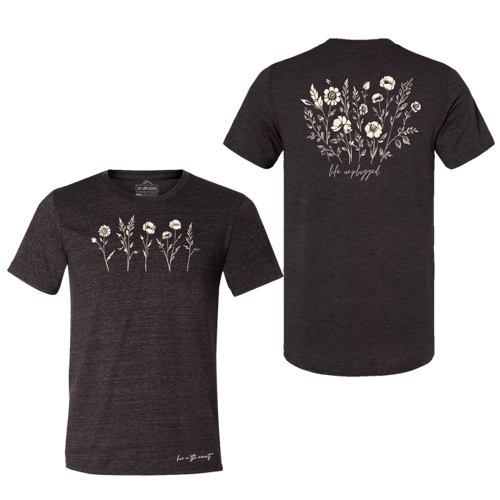 Live in the Moment Wildflower Triblend T-Shirt