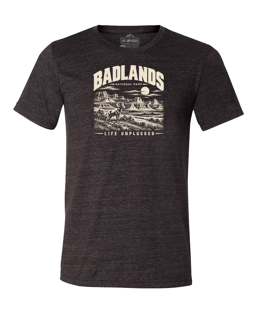BADLANDS NATIONAL PARK Triblend T-Shirt