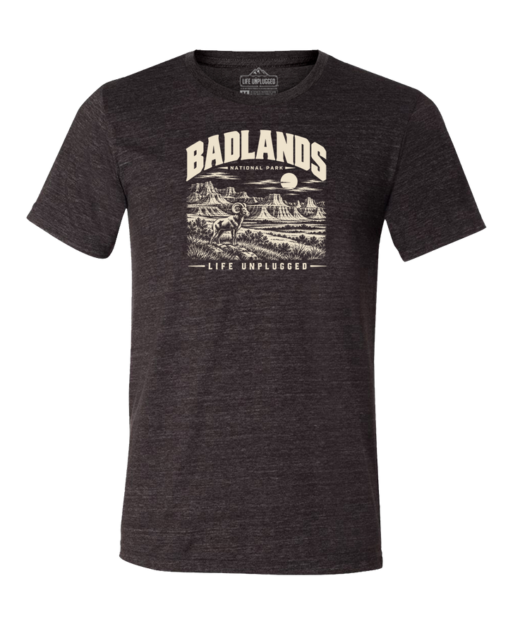 BADLANDS NATIONAL PARK Triblend T-Shirt