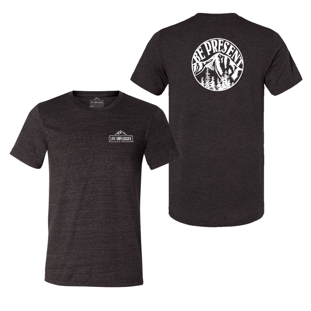 Be Present Mountain Triblend T-Shirt